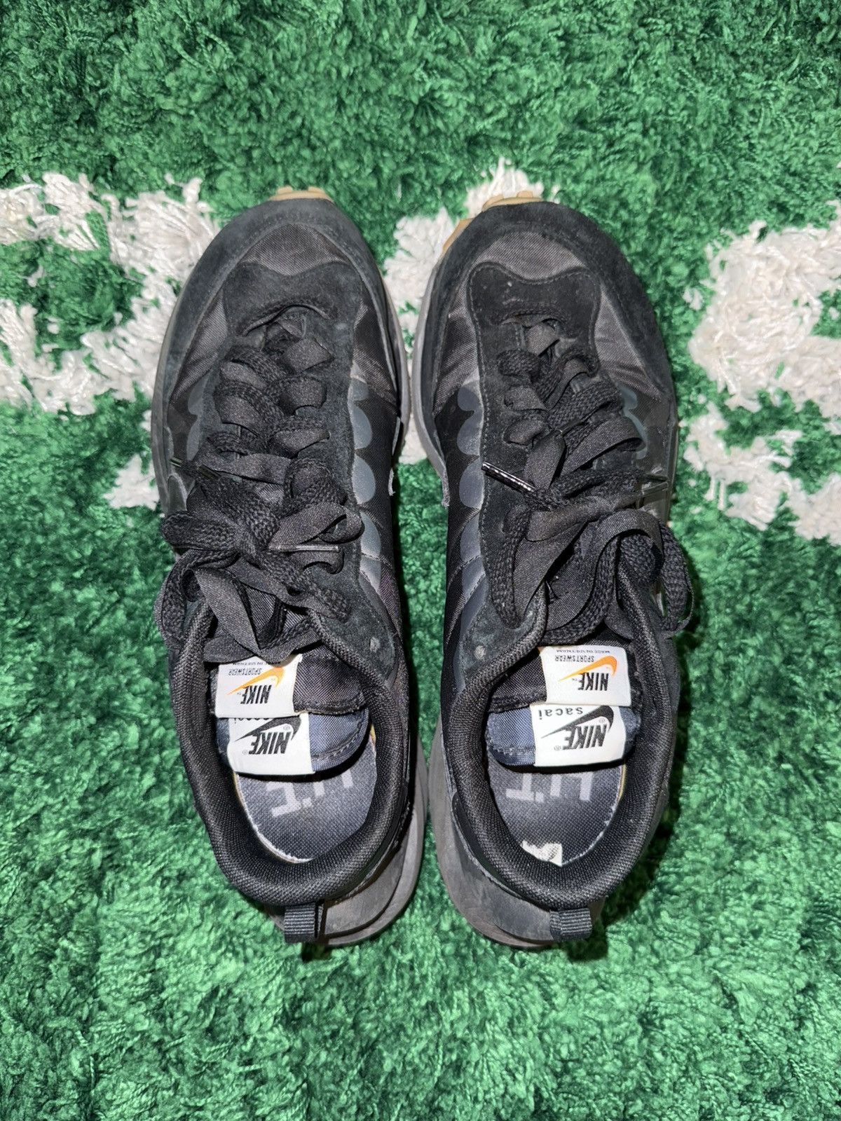Nike × Sacai Nike Sacai Vaporwaffle (black) Size US 10.5 / EU 43-44 - 3 Thumbnail