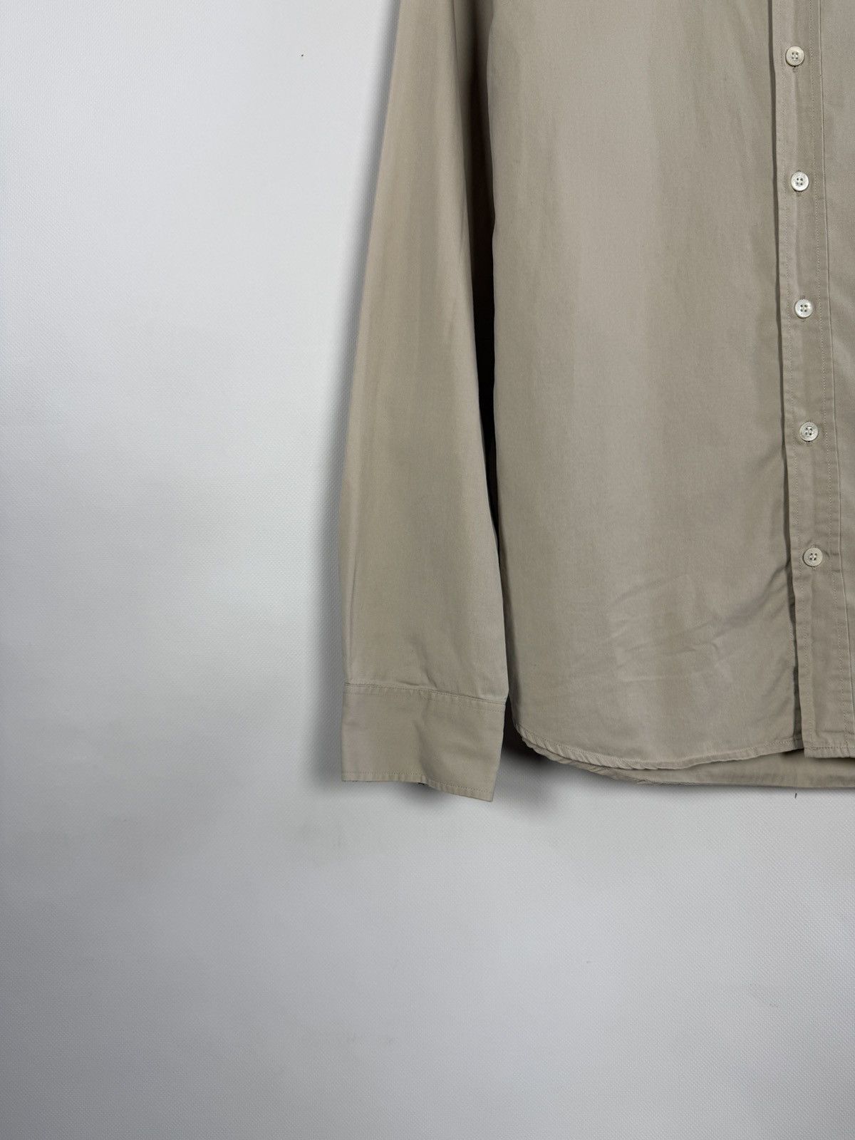 Burberry Burberry London Long Sleeve Shirt Button Up Cotton Size M Size US M / EU 48-50 / 2 - 4 Thumbnail