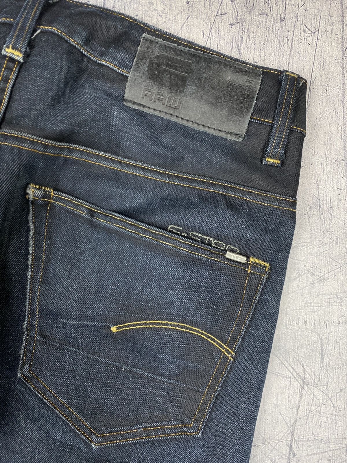 G-Star Vintage G Star Raw Jeans Denim Pants Size US 31 - 4 Thumbnail