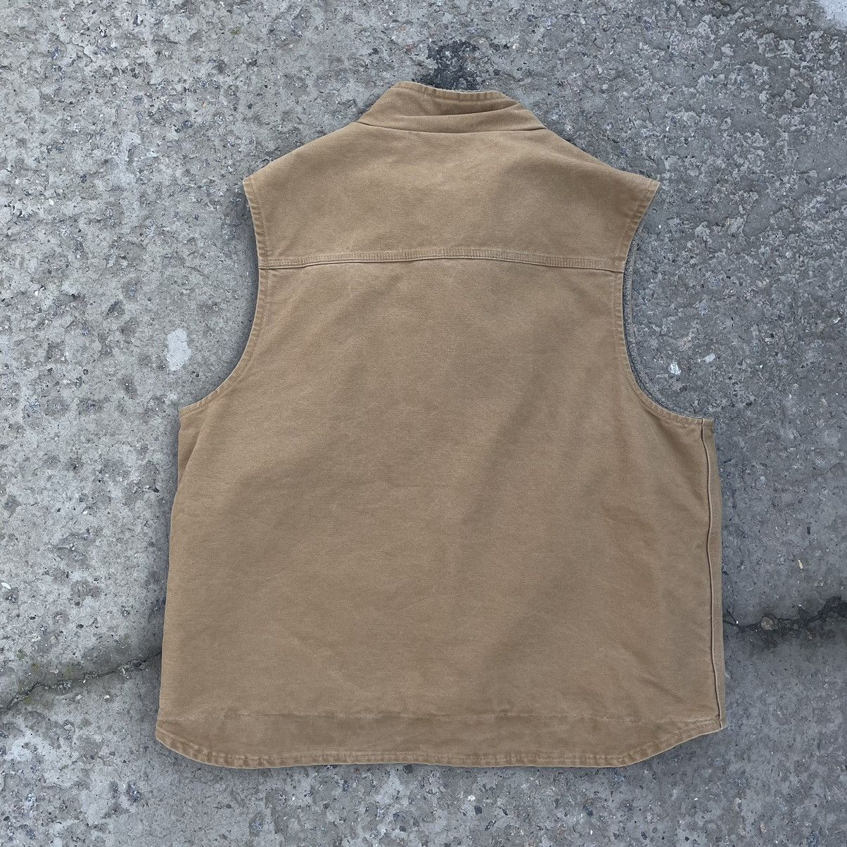 Carhartt × Vintage Vintage Carhartt Vest Work Wear Crazy hype Y2K 90s Style USA Size US XXL / EU 58 / 5 - 2 Thumbnail