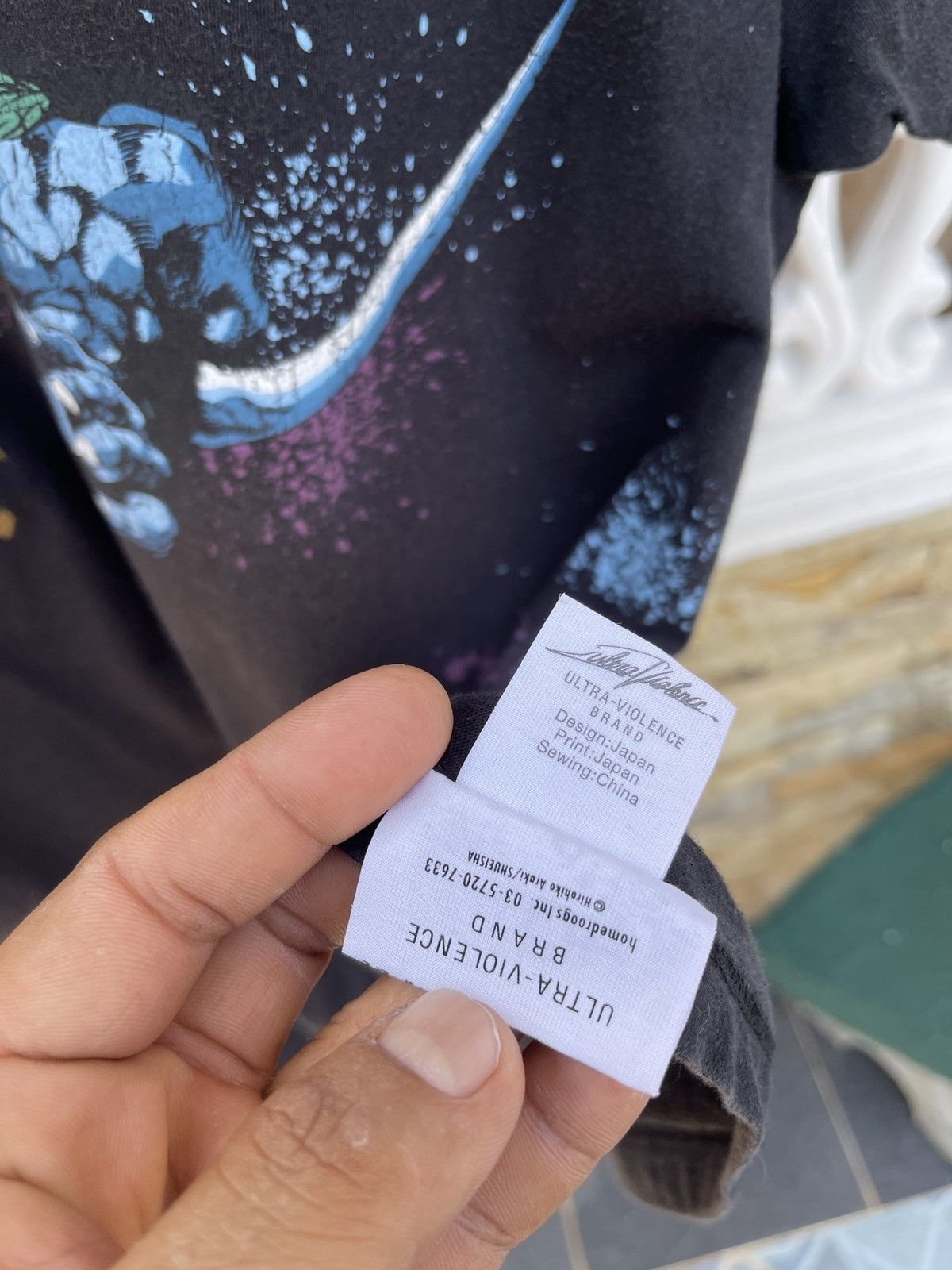 Anime Rare🔥Jojo’s Bizzare Adventure Ultra Violence Anime Tee Size US M / EU 48-50 / 2 - 6 Thumbnail