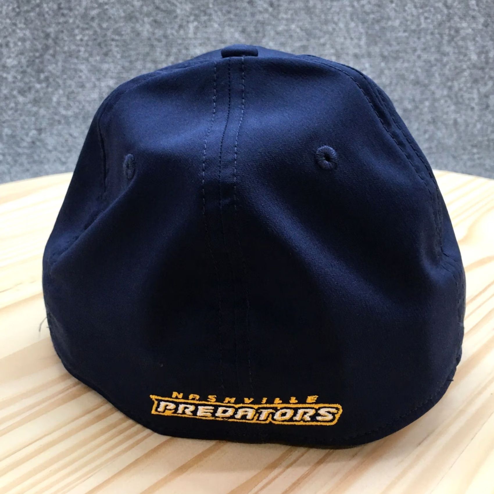 Vintage Nashville Predators Fanatics NHL Baseball Cap Unisex Blue M-L Fitted Embroidered Size ONE SIZE - 7 Thumbnail