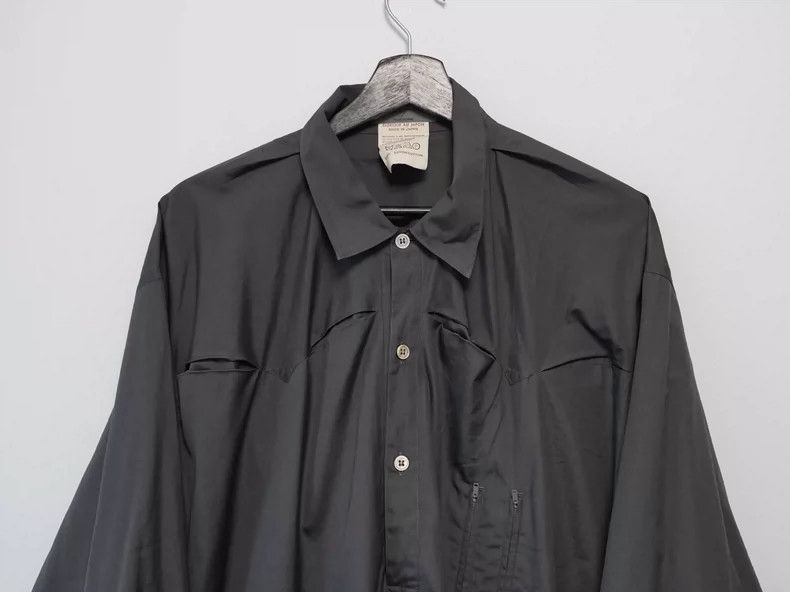 Yohji Yamamoto Yohji Yamamoto size os 1980ss opening design zipper shirt Size US M / EU 48-50 / 2 - 2 Thumbnail
