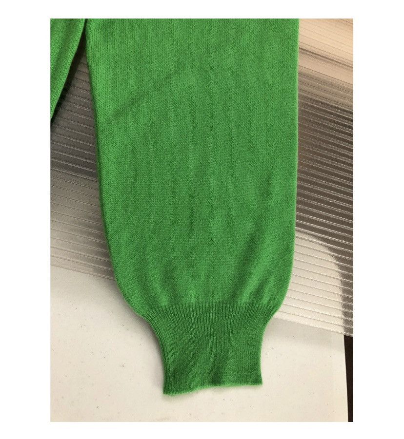 Ralph Lauren Purple Label RLPL 🇮🇹 Kelly green dual ponies cashmere crew XL NEW Size US XL / EU 56 / 4 - 8 Thumbnail