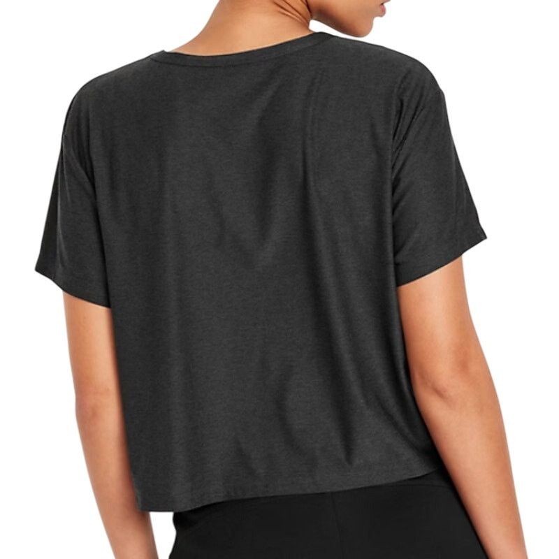 Old Navy Old Navy Petite CloudMotion T-Shirt in Black, Size LP Size L / US 10 / IT 46 - 2 Thumbnail
