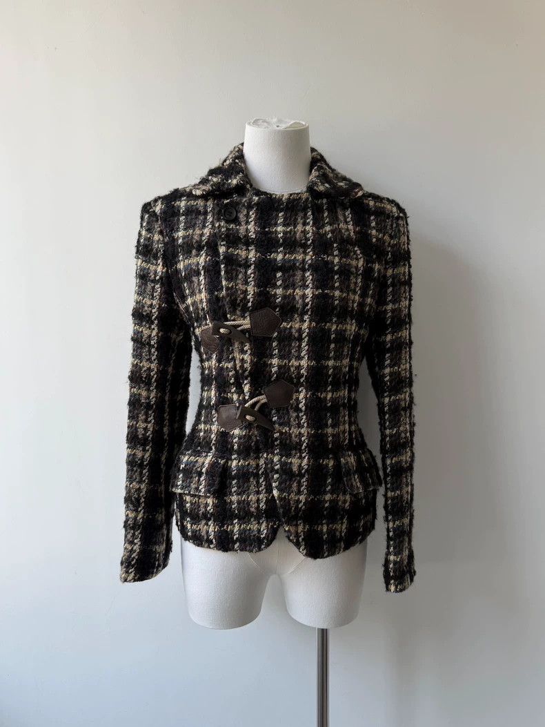 Yohji Yamamoto yohji yamamoto size 1 2011 SS Mainline Show Horn-Button Wo Size S / US 4 / IT 40 - 1 Thumbnail