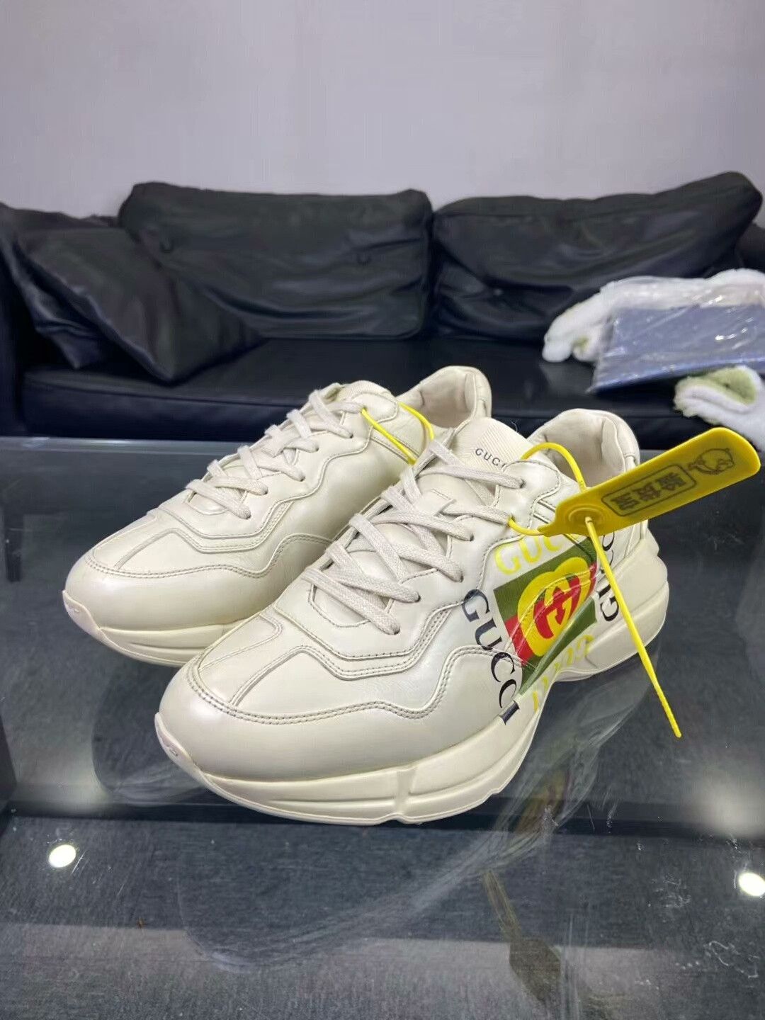 Gucci Gucci Hitop Sneakers 9 Men Size US 9 / EU 42 - 1 Thumbnail