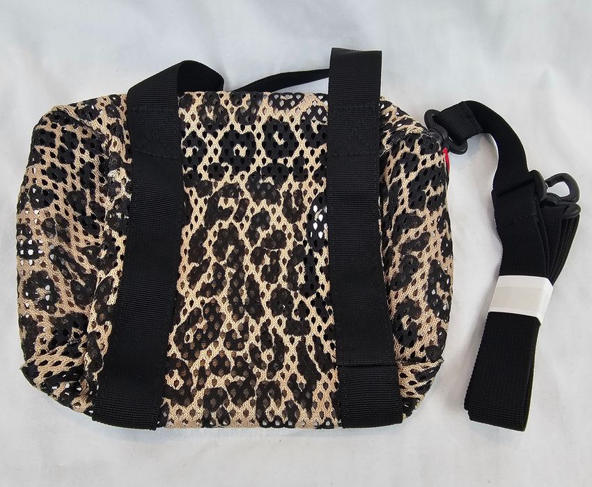 Supreme Supreme Mesh Mini Duffle Bag Leopard SS23 w/ Crossbody