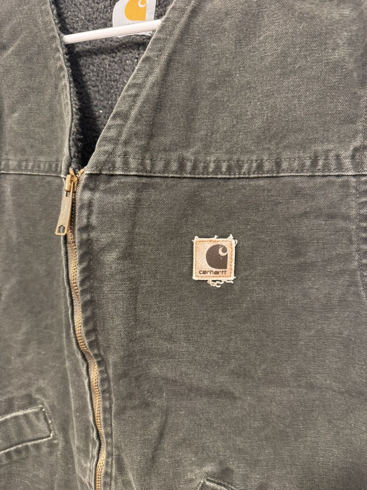Carhartt Y2k Vintage ‘01 Carhartt V13 MOS Green Vest. Missing Tag Size US XL / EU 56 / 4 - 3 Thumbnail