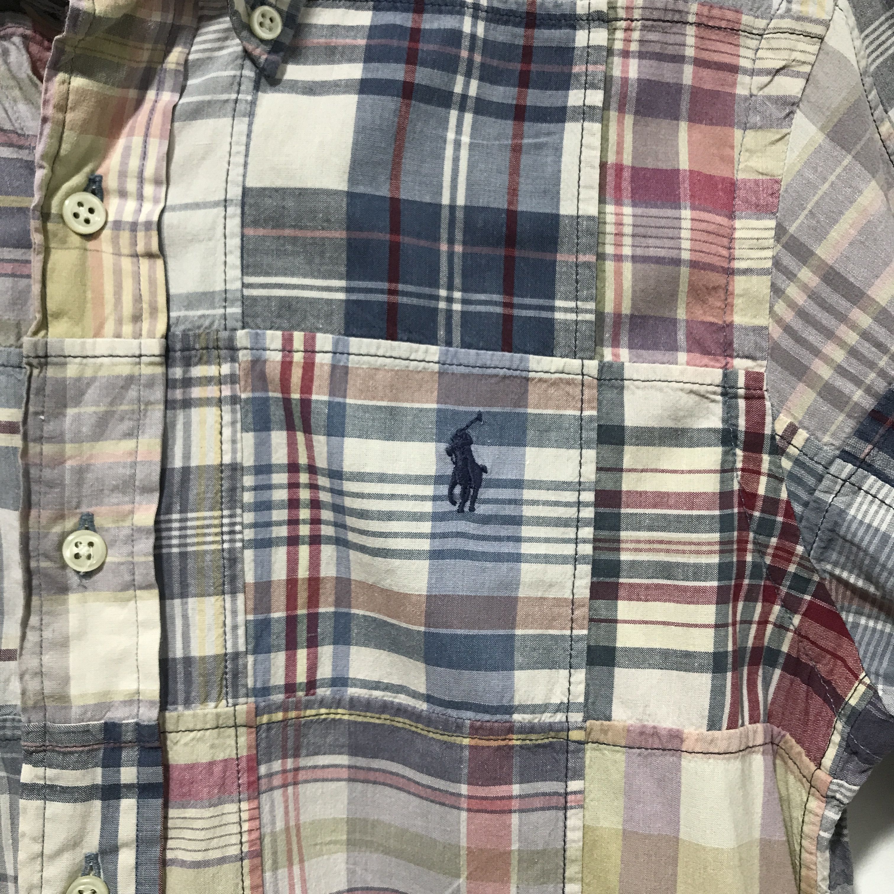 Polo Ralph Lauren POLO RALPH LAUREN PATCHWORK SHIRT Size US S / EU 44-46 / 1 - 2 Thumbnail