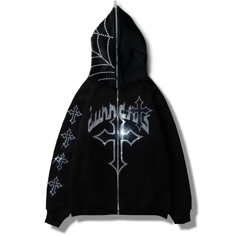 ジャケット・アウター TORNADOMART archive zip hoodie y2k punk TORNADOMART archive zip hoodie y2k punk