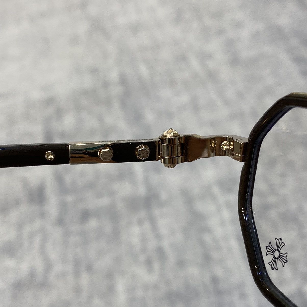 Chrome Hearts CHROME HEARTS TATTERS CLASSIC BROWN - GOLD PLATED Size ONE SIZE - 10 Thumbnail
