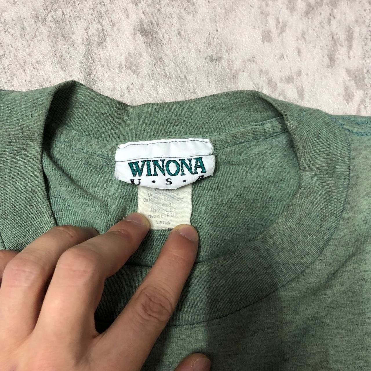 Other Green vintage 90s Winona, Minnesota graphic tee tee Size US L / EU 52-54 / 3 - 3 Thumbnail