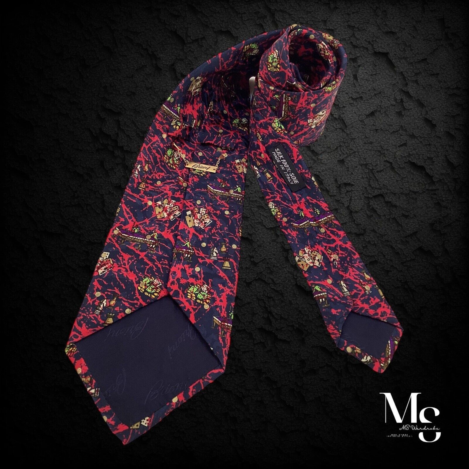 Pool Luxury Satin Necktie Pool Luxury Satin Necktie