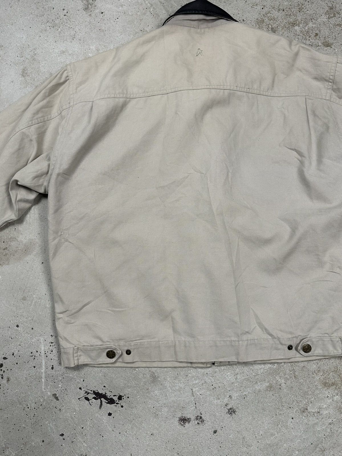 Carhartt × Vintage Vintage Y2K Detroit Style Beige Workwear Jacket Size US L / EU 52-54 / 3 - 14 Thumbnail