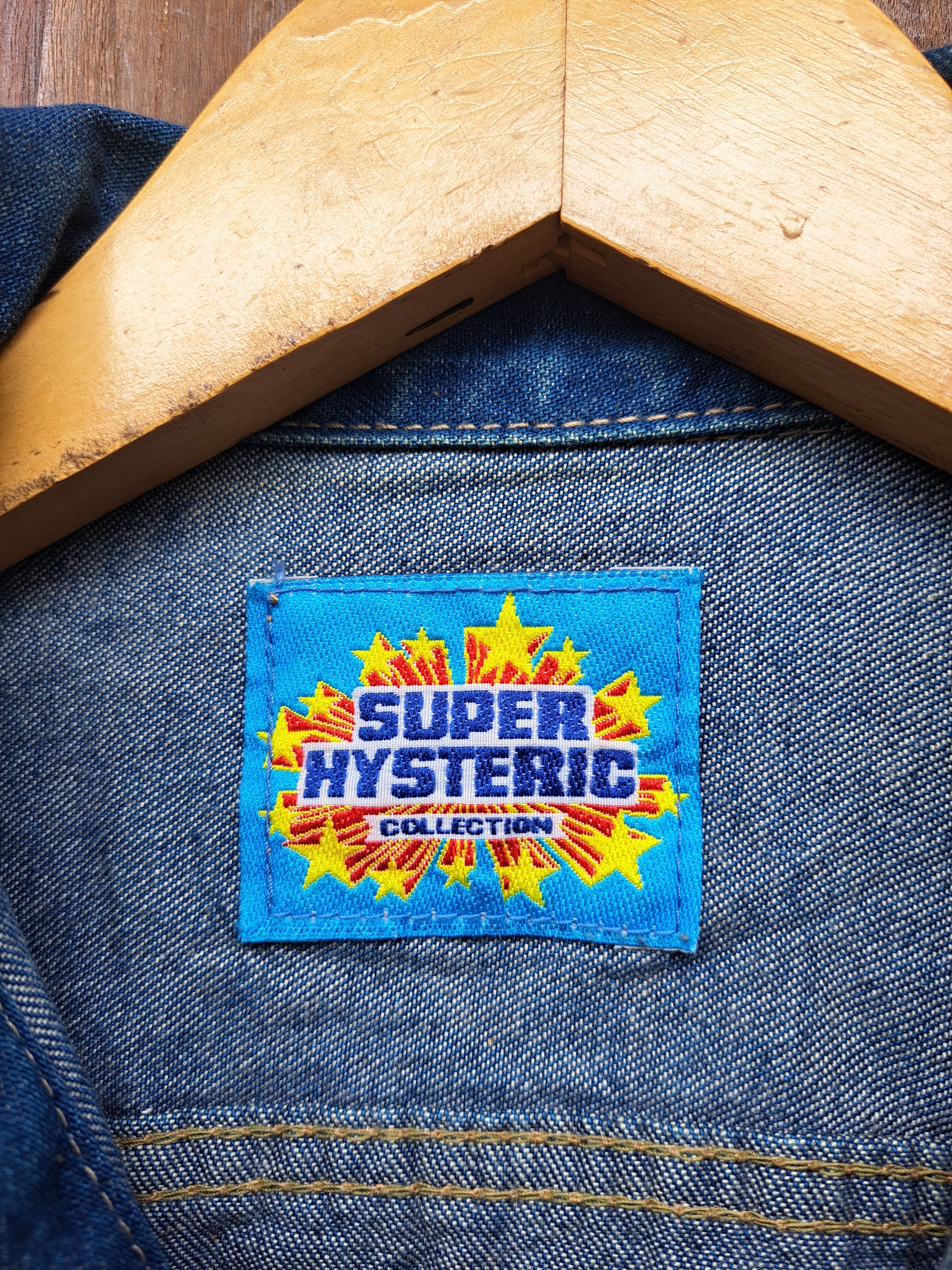 Hysteric Glamour Vintage 90s Hysteric Glamour Denim Jacket Women S Size S / US 4 / IT 40 - 7 Thumbnail