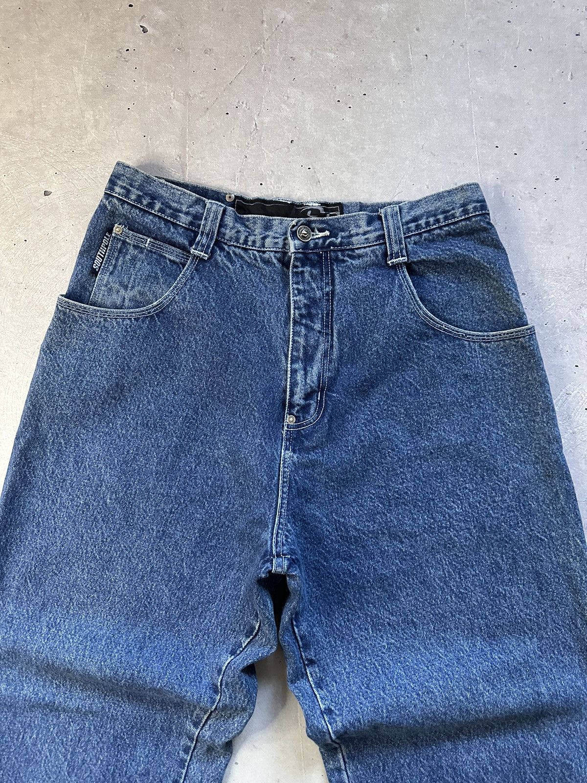 Southpole × Vintage Southpole Vintage Baggy Jeans Dynamic Equipment SK8 Y2K Size US 34 / EU 50 - 6 Thumbnail
