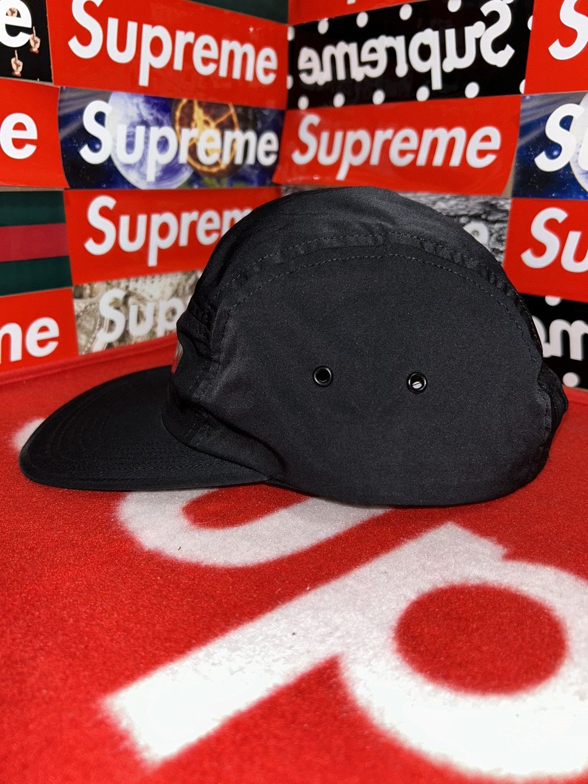 Supreme Supreme Holographic Logo Camp Cap Black SS19 NEW Size ONE SIZE - 2 Thumbnail