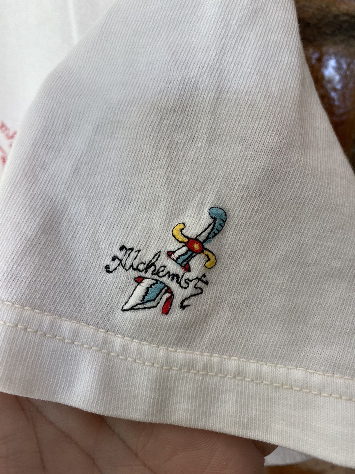 If Six Was Nine Vtg Fabulous Beat Chain stitch Skulls, pigeon and olive Size US M / EU 48-50 / 2 - 9 Thumbnail
