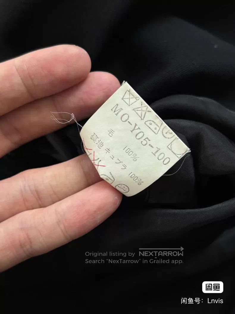 Yohji Yamamoto Yohji Yamamoto size os Double-breasted wool jacket Size US M / EU 48-50 / 2 - 7 Thumbnail