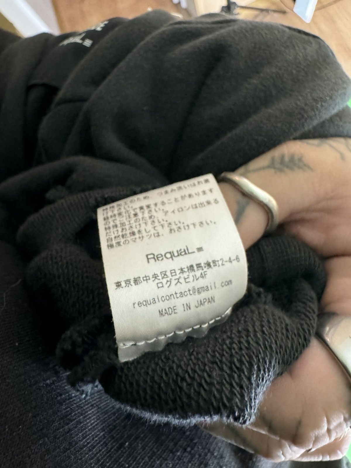 Yohji Yamamoto YOHJI YAMAMOTO x RequaL Wildside Deconstructed Hoodie Size US L / EU 52-54 / 3 - 14 Thumbnail