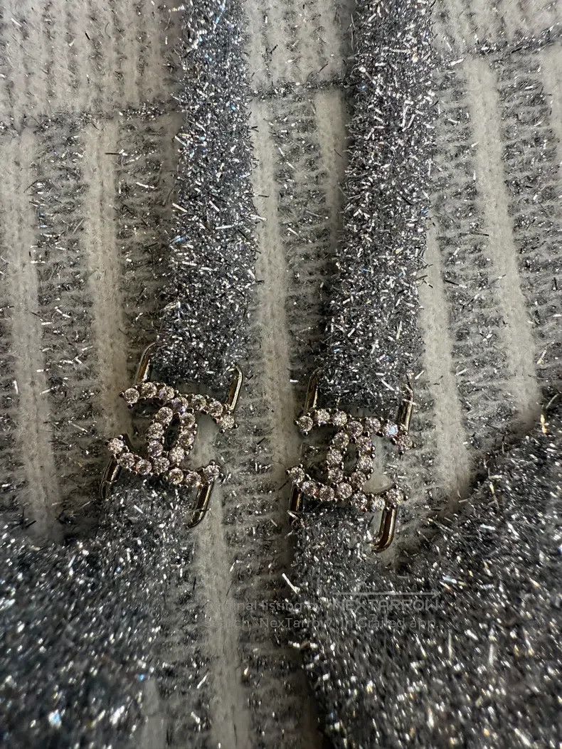 Chanel Chanel 22A high-end handicraft workshop silver cardigan si Size XS / US 0-2 / IT 36-38 - 9 Thumbnail