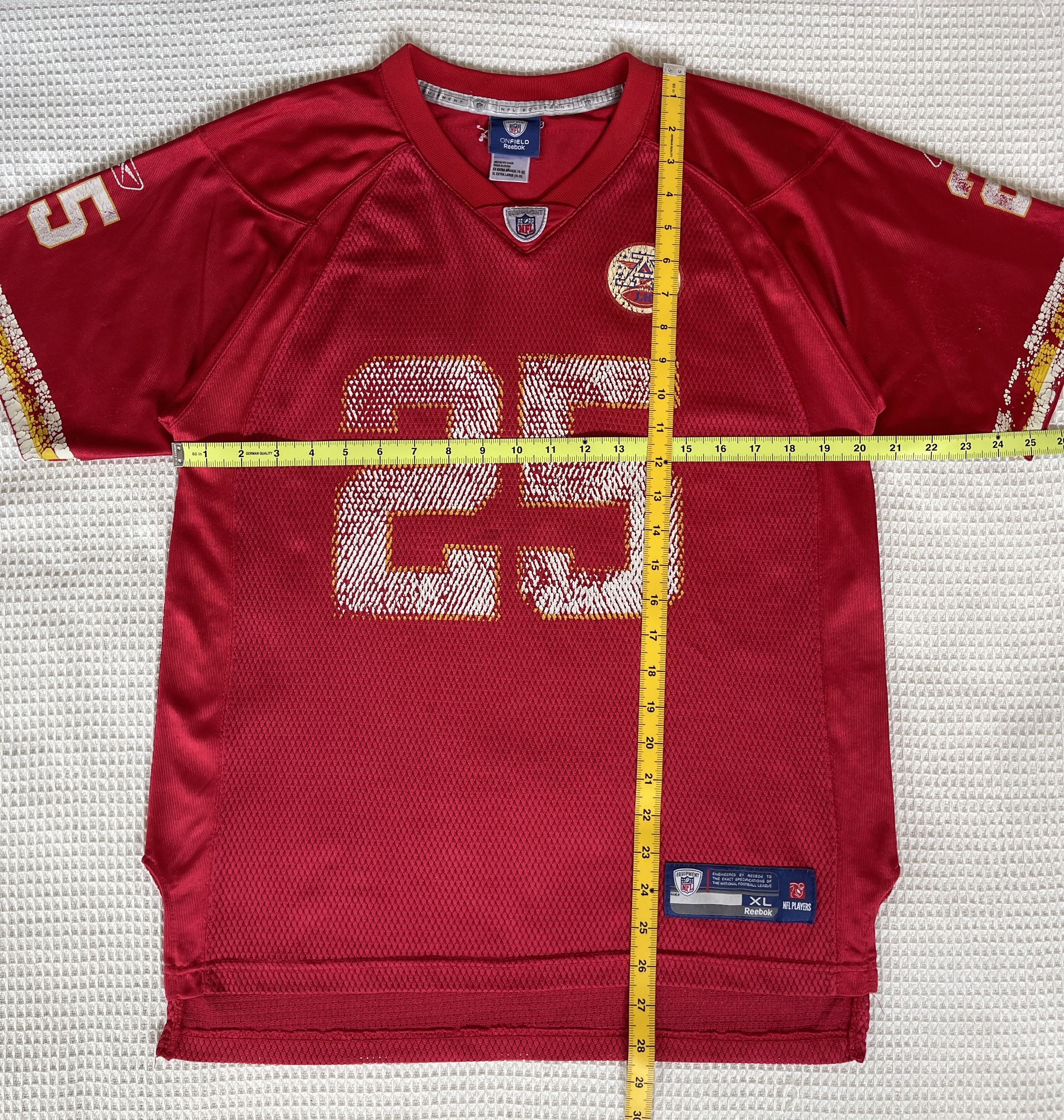 Awake NY × Reebok Vintage Trashed🔥EQUIPMENT NFL REEBOK🔥Charles 25 Jerseys Size US XL / EU 56 / 4 - 13 Thumbnail