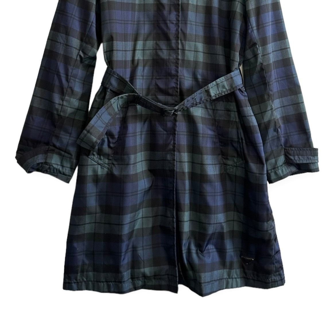 Prada Prada Nylon Single-breasted Trench Coat, Size 46 Italy, Tart Size L / US 10 / IT 46 - 20 Thumbnail