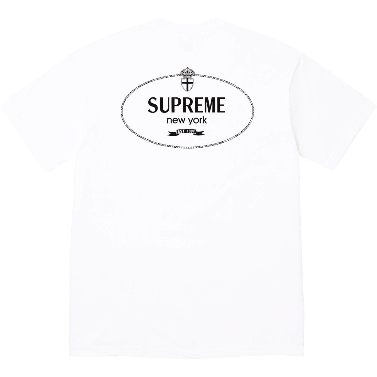 Supreme Supreme Crest Tee Size US L / EU 52-54 / 3 - 1 Thumbnail