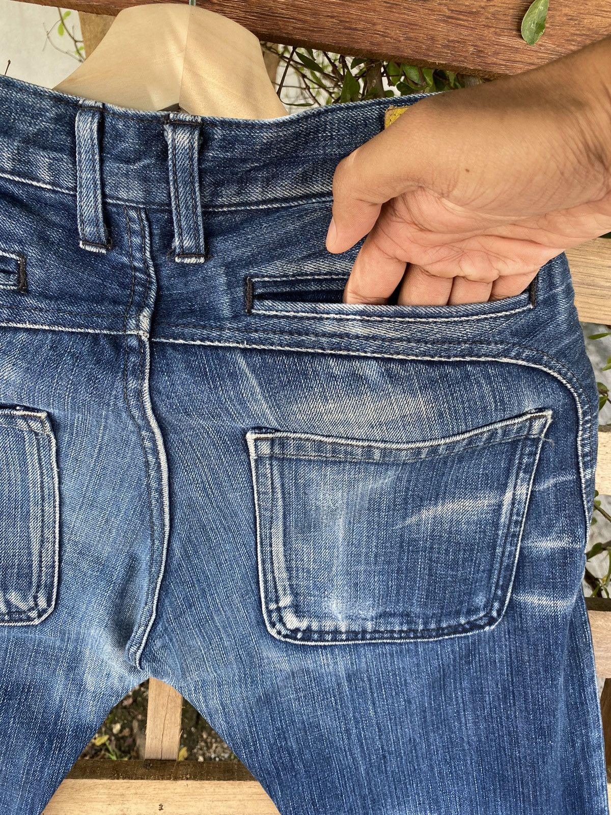 Issey Miyake Vintage Tete Homme By Issey Miyake Denim Pants Size US 32 / EU 48 - 10 Thumbnail