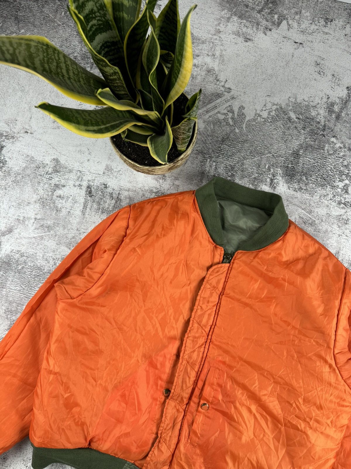 Vintage USA MA-1 Flyers Intermediate Reversible 2 in 1 Light Jacket Size US XL / EU 56 / 4 - 15 Thumbnail