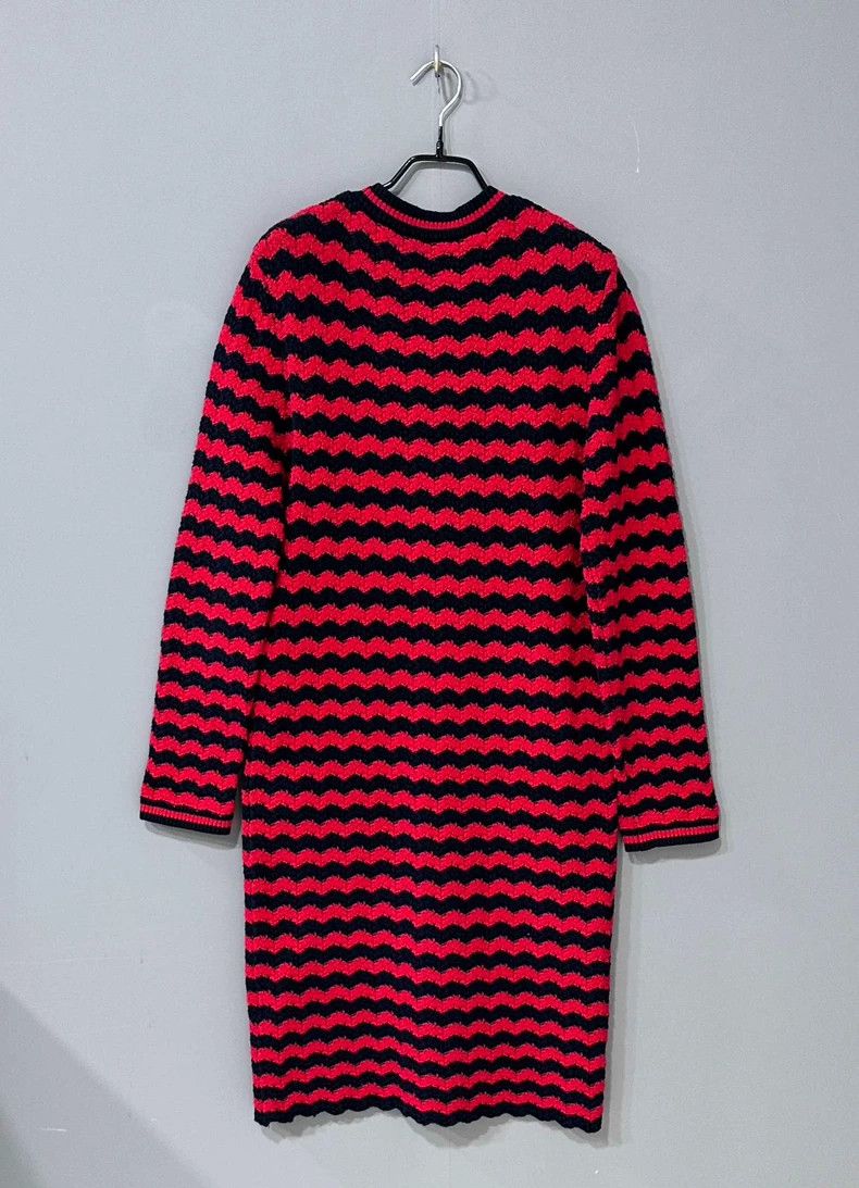 Gucci Gucci Red knitted long cardigan jacket Size XS / US 0-2 / IT 36-38 - 3 Thumbnail