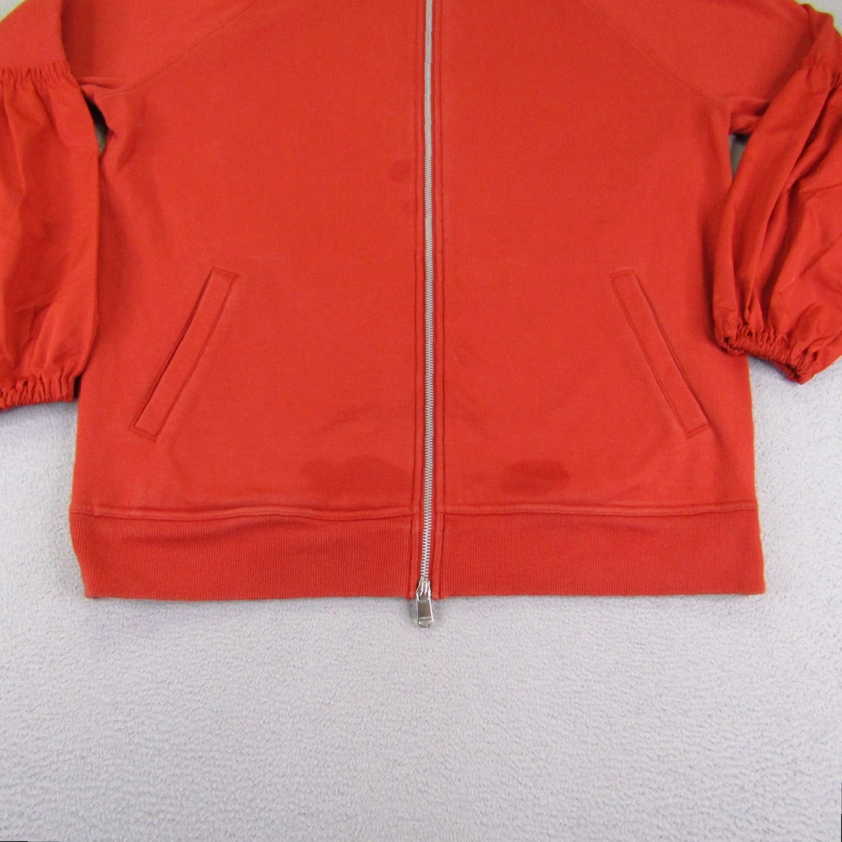 Athleta Athleta Hoodie Womens M Red Zip Up Sweater Jacket - Full Zip Hooded Sweatshirt with Pockets, Outerwear, Outdoor, Sports Size M / US 6-8 / IT 42-44 - 3 Thumbnail