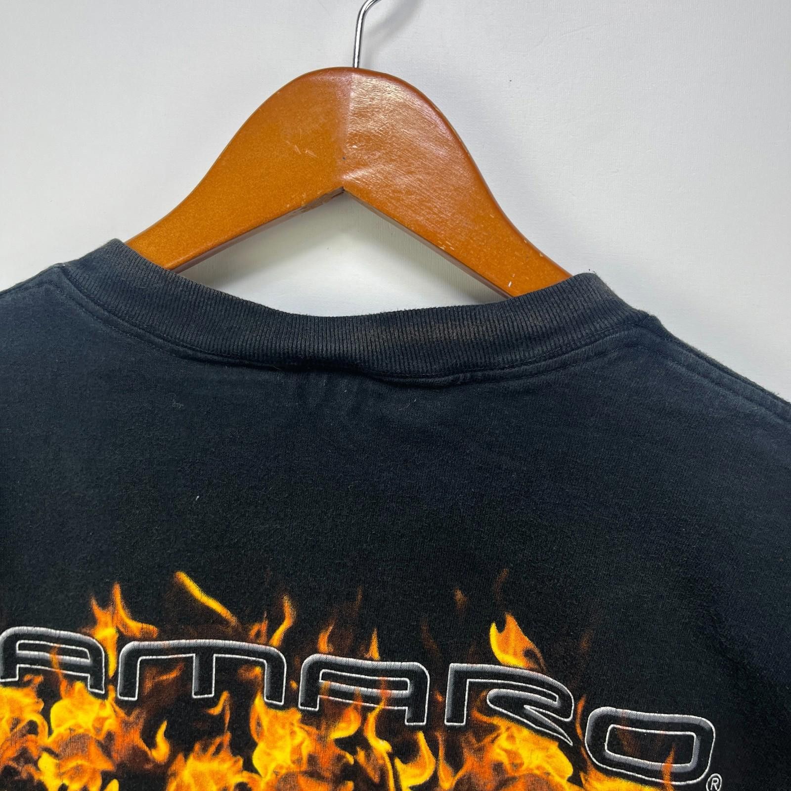 Vintage Vintage 90s Chevrolet Chevy Camaro Flames Racing T Shirt XL Size US XL / EU 56 / 4 - 4 Thumbnail