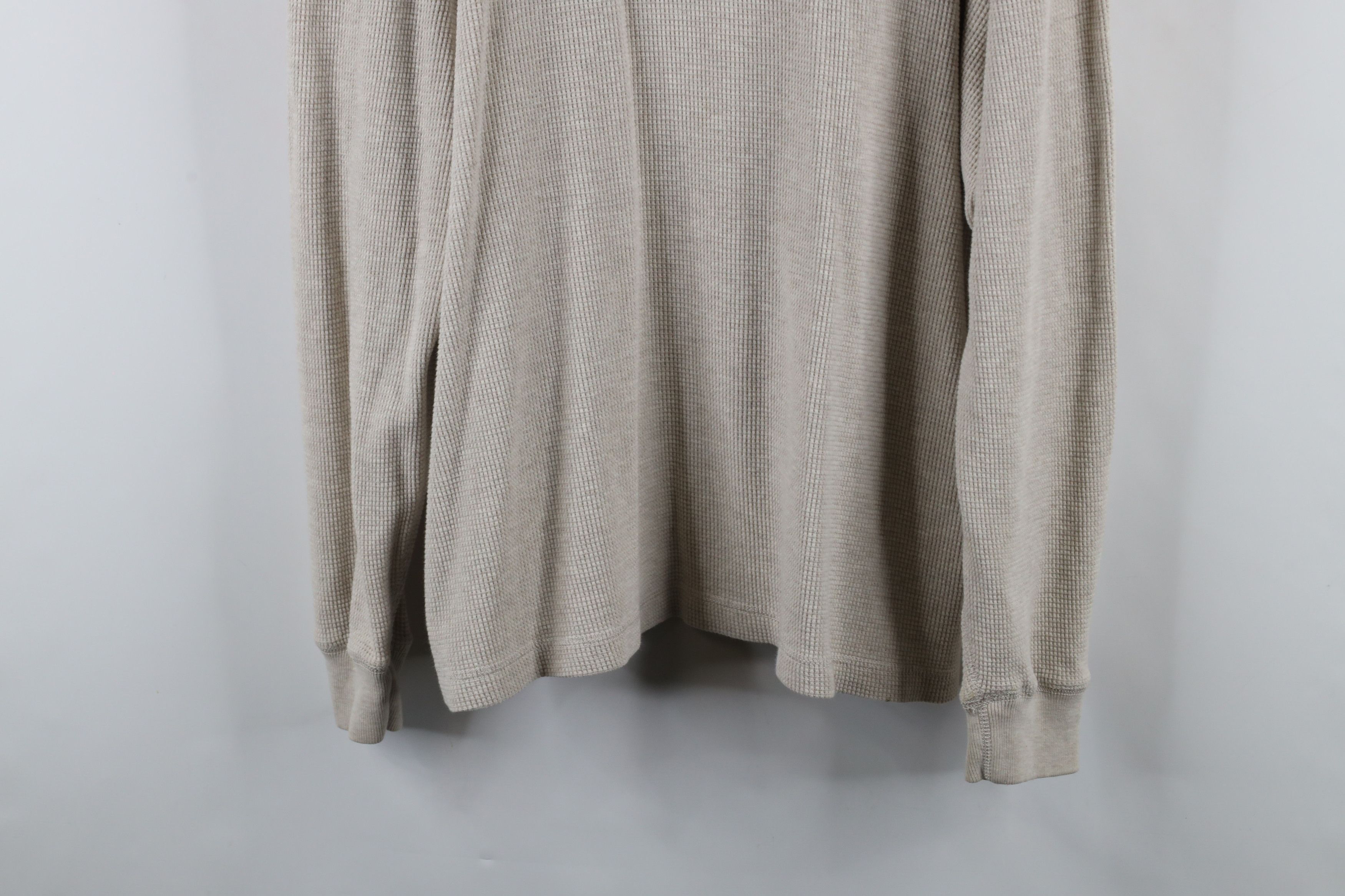 Eddie Bauer × Vintage Vintage 90s Eddie Bauer Waffle Knit Long Sleeve T-Shirt Size US XL / EU 56 / 4 - 3 Thumbnail