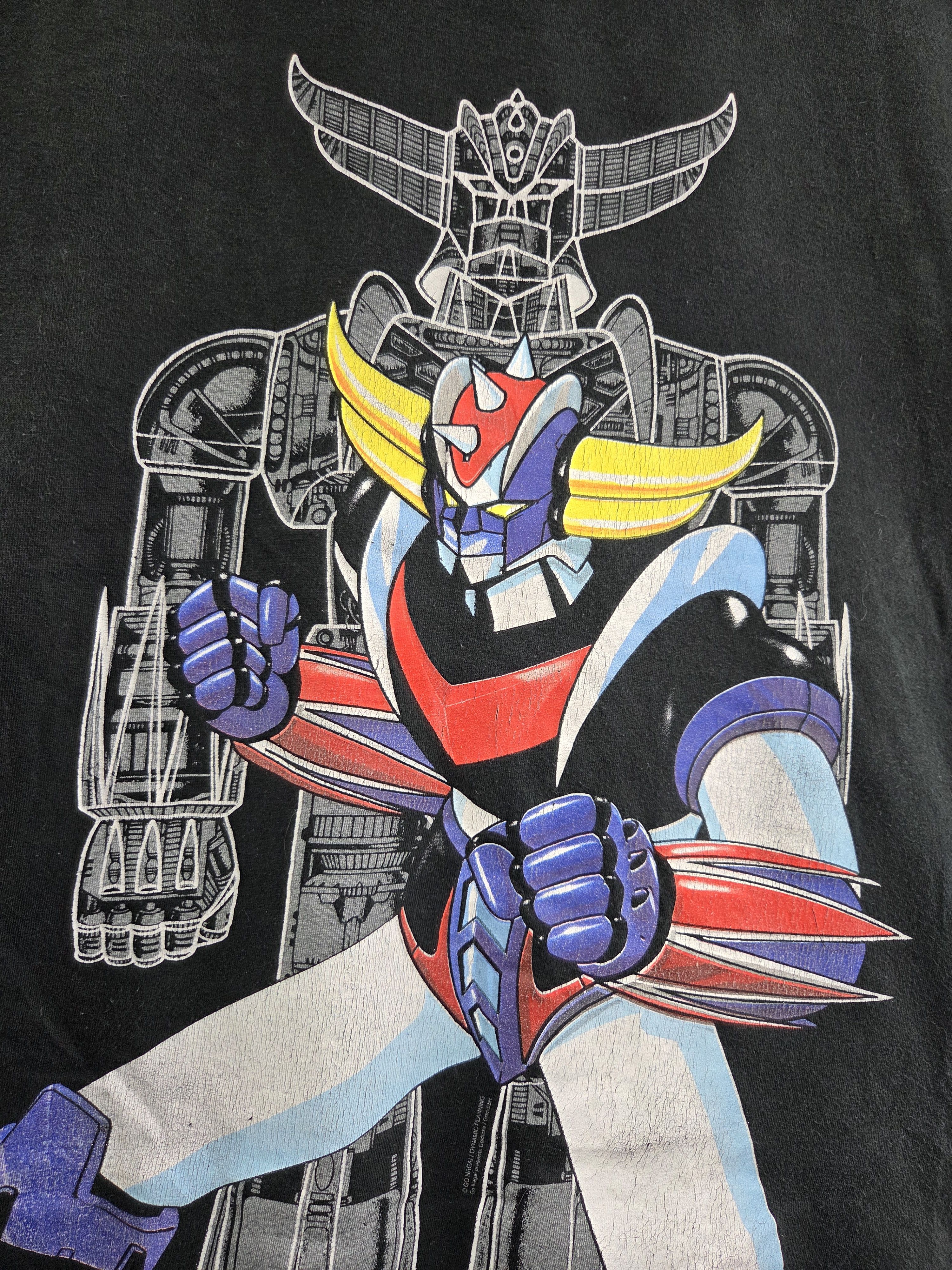 Anime × Japanese Brand × Vintage 00s Grendizer Anime tee XL 23" 28" Size US XL / EU 56 / 4 - 4 Thumbnail