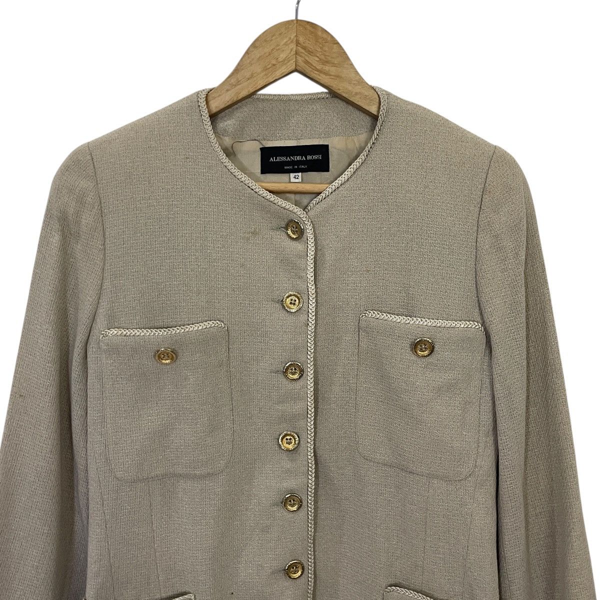 Japanese Brand Vintage Alessandra Rossi Jacket Size M / US 6-8 / IT 42-44 - 2 Thumbnail