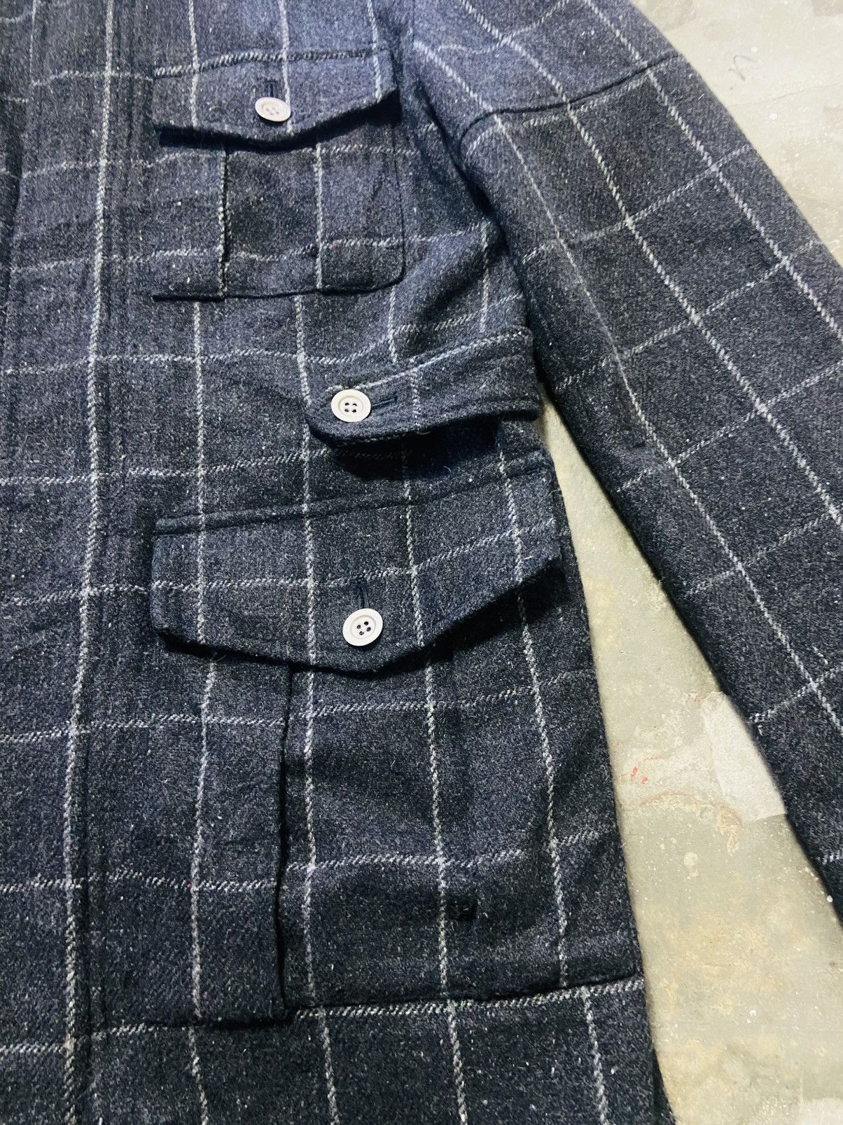 Katharine Hamnett London Katharine Hamnett London Wool Jacket Size L / US 10 / IT 46 - 8 Thumbnail