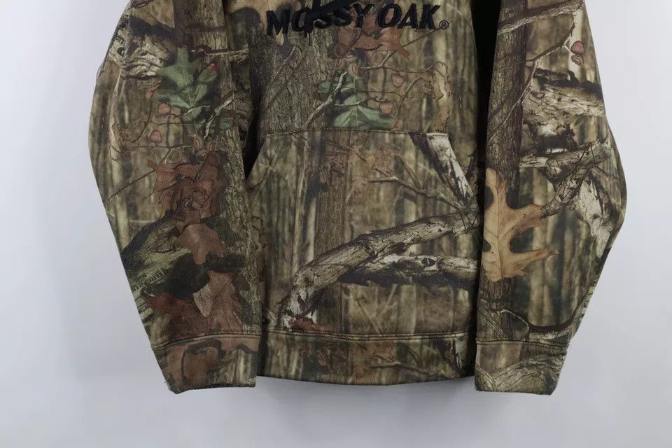 Vintage Vintage Y2K Streetwear Mossy Oak Camouflage Sweatshirt Size US XL / EU 56 / 4 - 3 Thumbnail