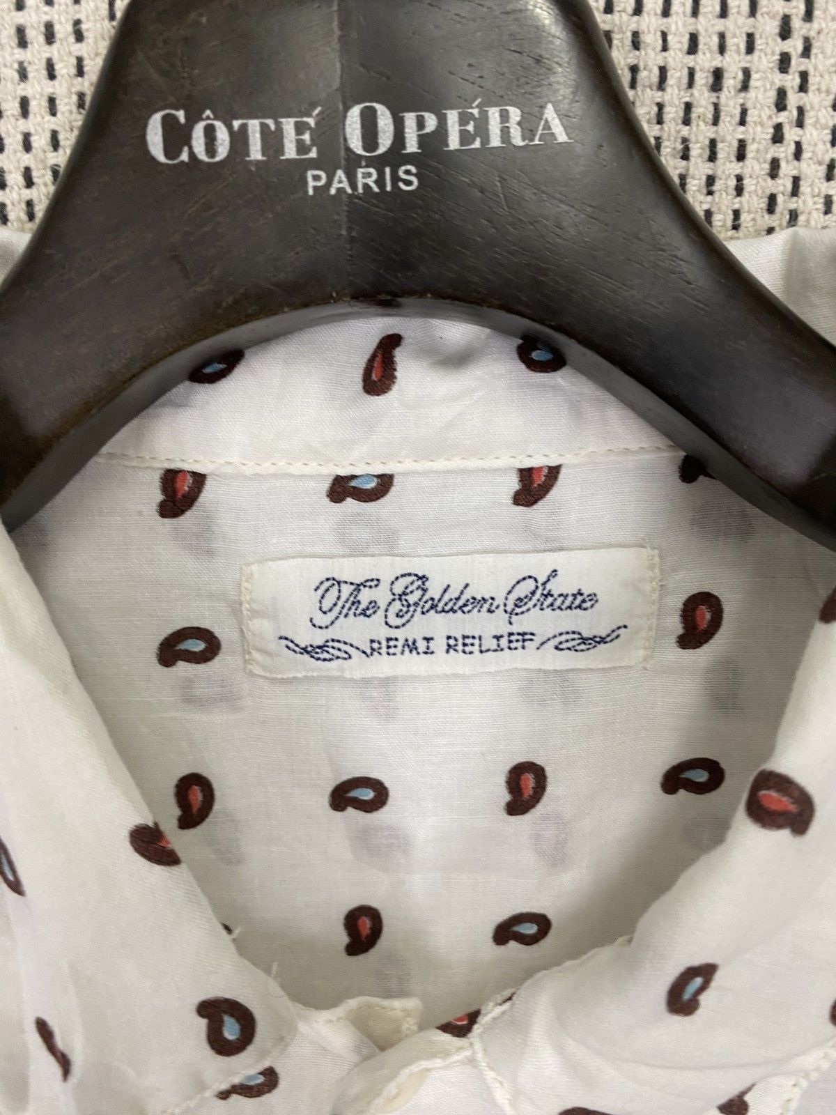 Remi Relief Vintage remi relief mesh button shirt bandana pattern L Size US L / EU 52-54 / 3 - 6 Thumbnail