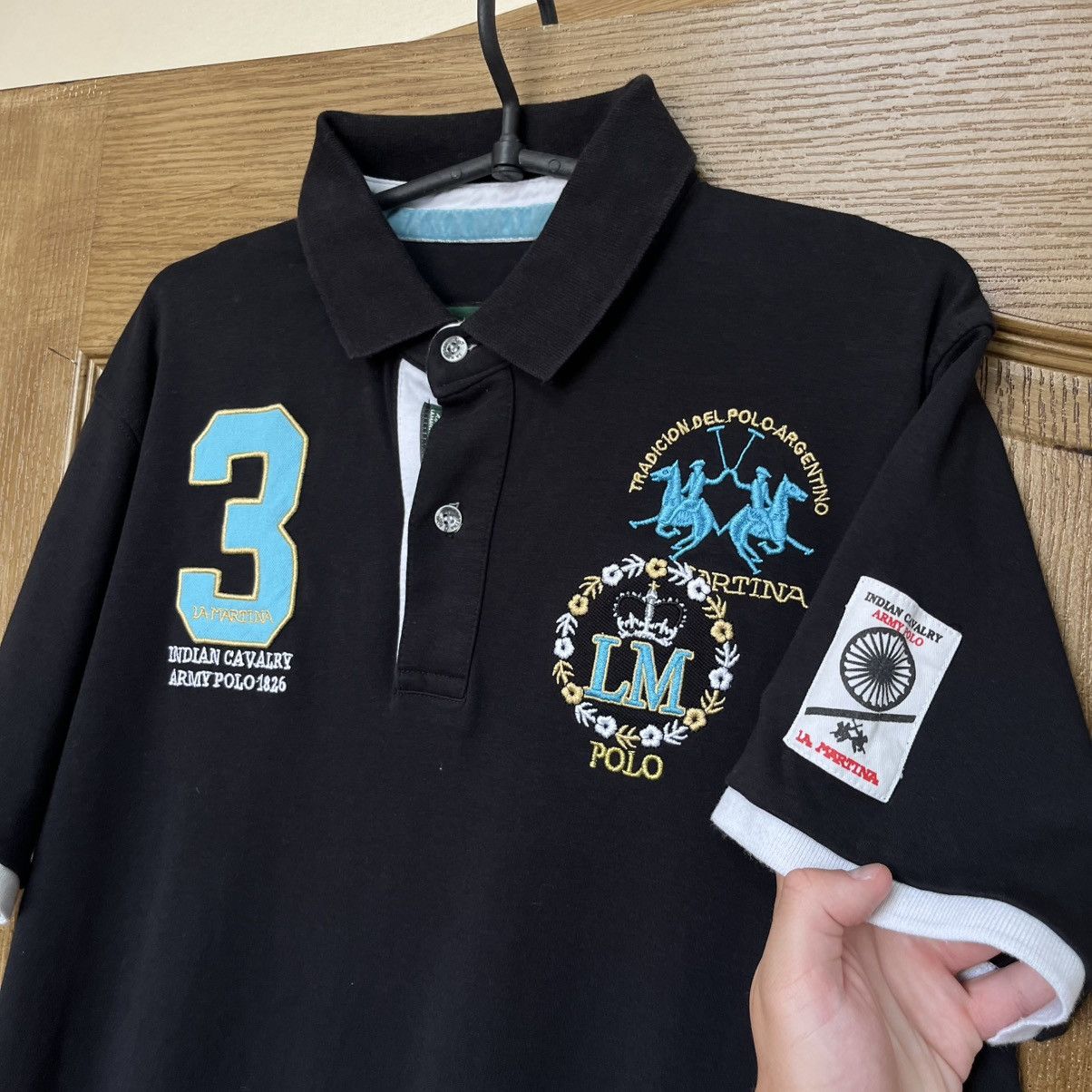 La Martina Vintage La Martina Polo t shirt Size US XL / EU 56 / 4 - 4 Thumbnail