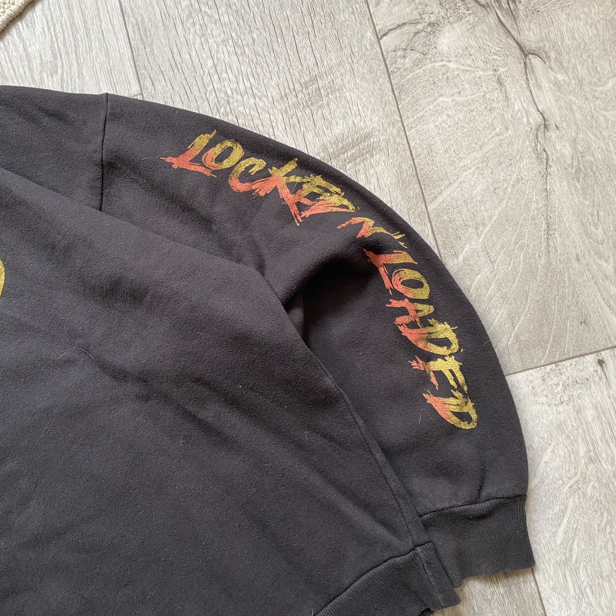 Band Tees GUNS N ROSES Y2K FADED LOCKED N LOADED BOXY SWEATSHIRT Size US M / EU 48-50 / 2 - 3 Thumbnail