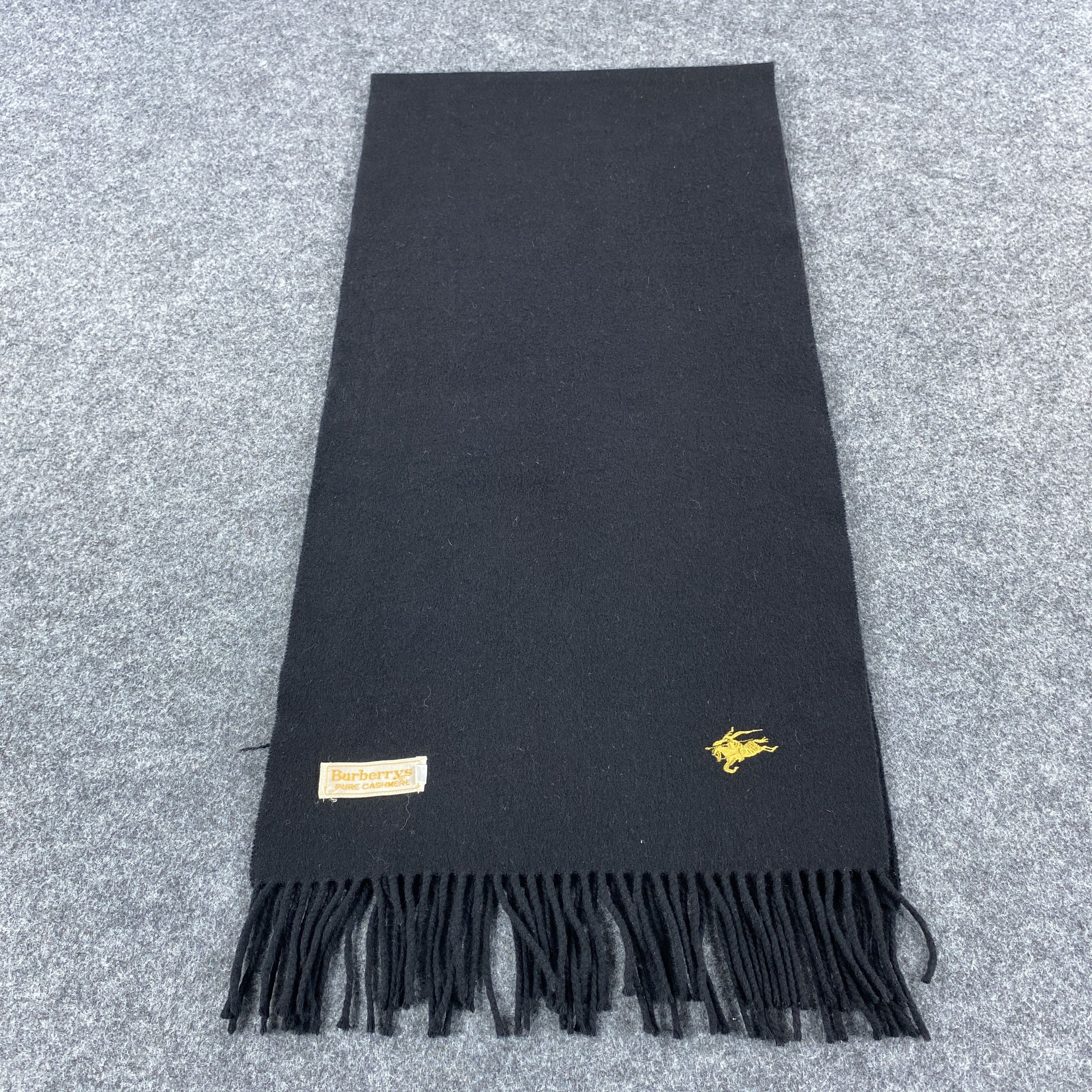 Burberry × Vintage Burberrys Scarf # Muffler # Neckwear # D449 Size ONE SIZE - 7 Thumbnail