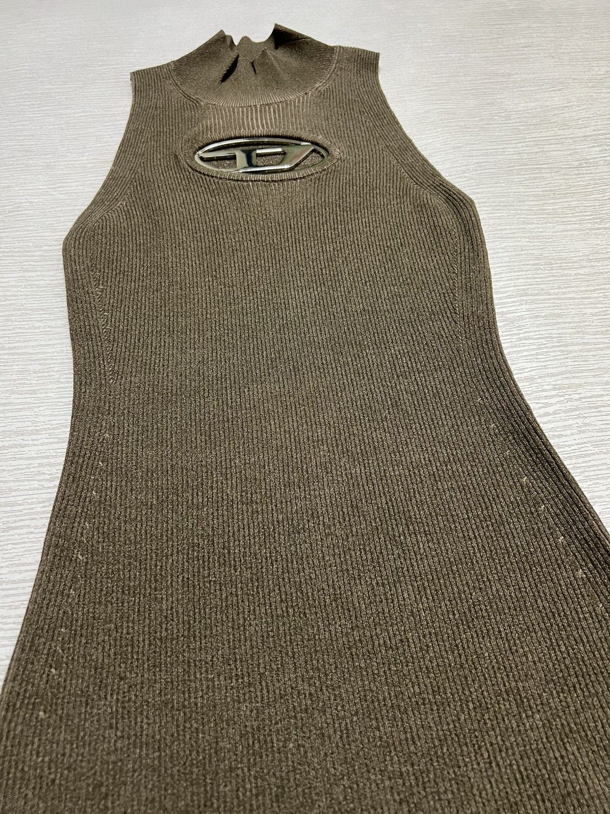 Diesel Diesel - M-Onerva Bodycon Mini Dress Size M / US 6-8 / IT 42-44 - 5 Thumbnail