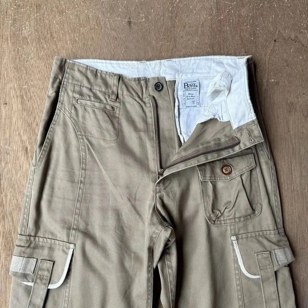 Japanese Brand VINTAGE BODY BUTTER BONDAGE PUNK DOUBLE BONE CARGO SIZE S Size US 31 - 9 Thumbnail
