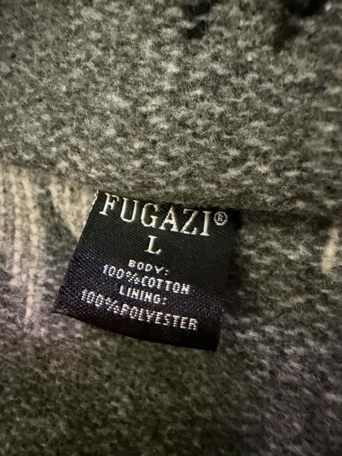 Fugazi Fugazi Chain Stich Trade Route Work Jacket Black L Size US L / EU 52-54 / 3 - 6 Thumbnail