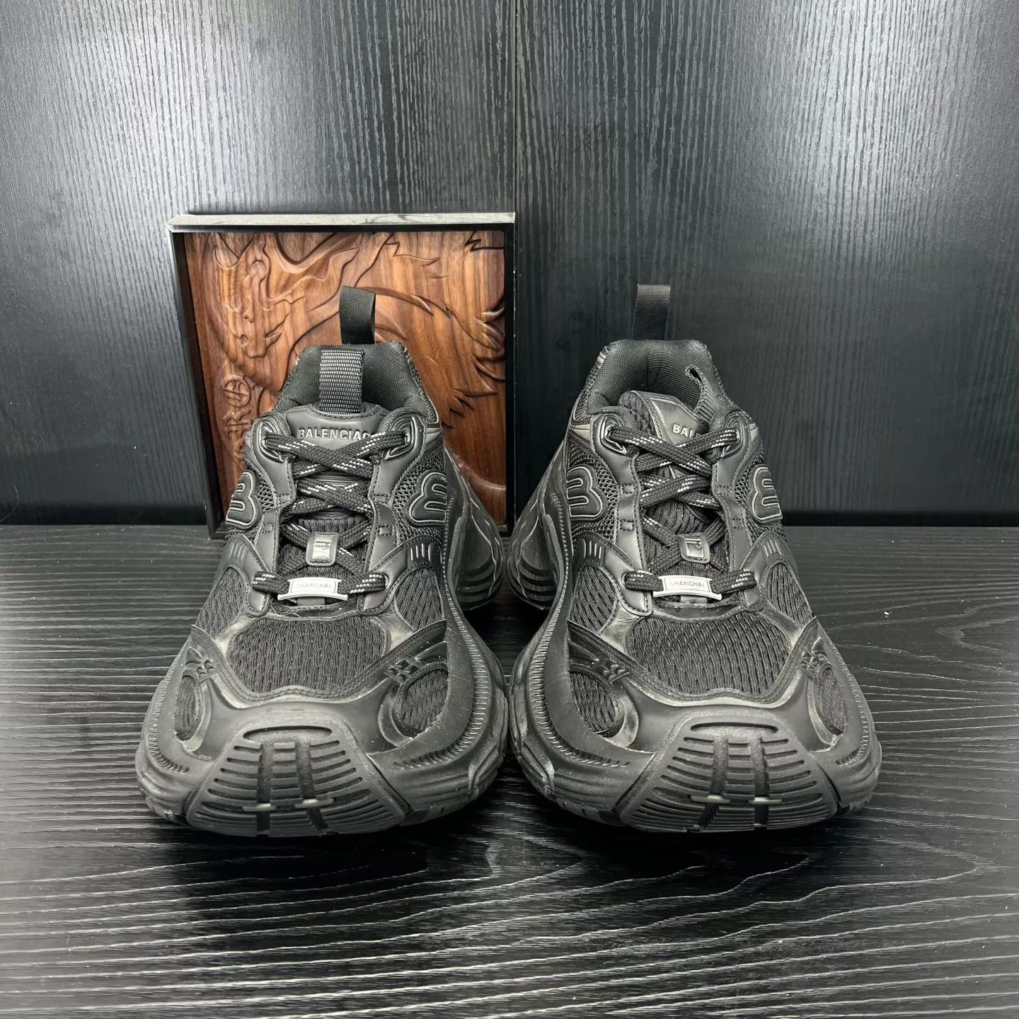 Balenciaga Balenciaga 10xl Black Shanghai Exclusive Size 42 Size US 9 / EU 42 - 6 Thumbnail