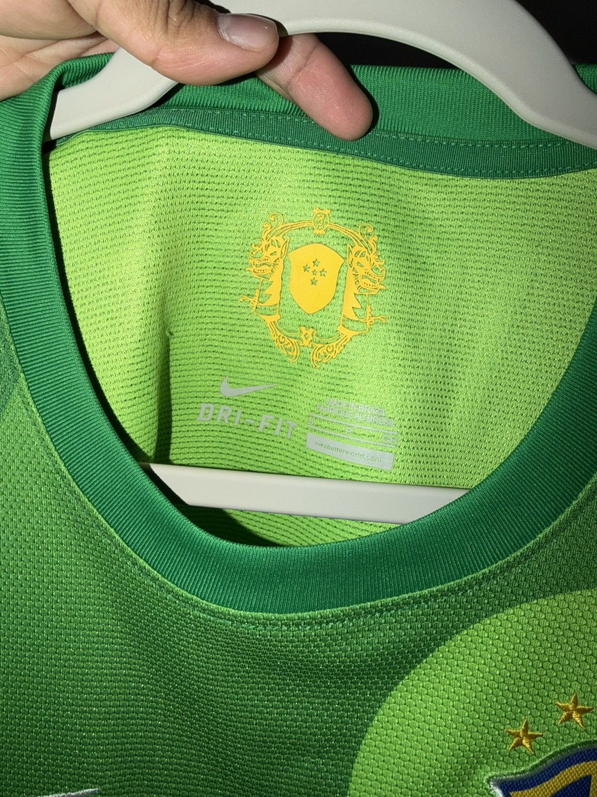 Nike Brasil Julio Cesar Keeper Jersey Nike Size US S / EU 44-46 / 1 - 3 Thumbnail