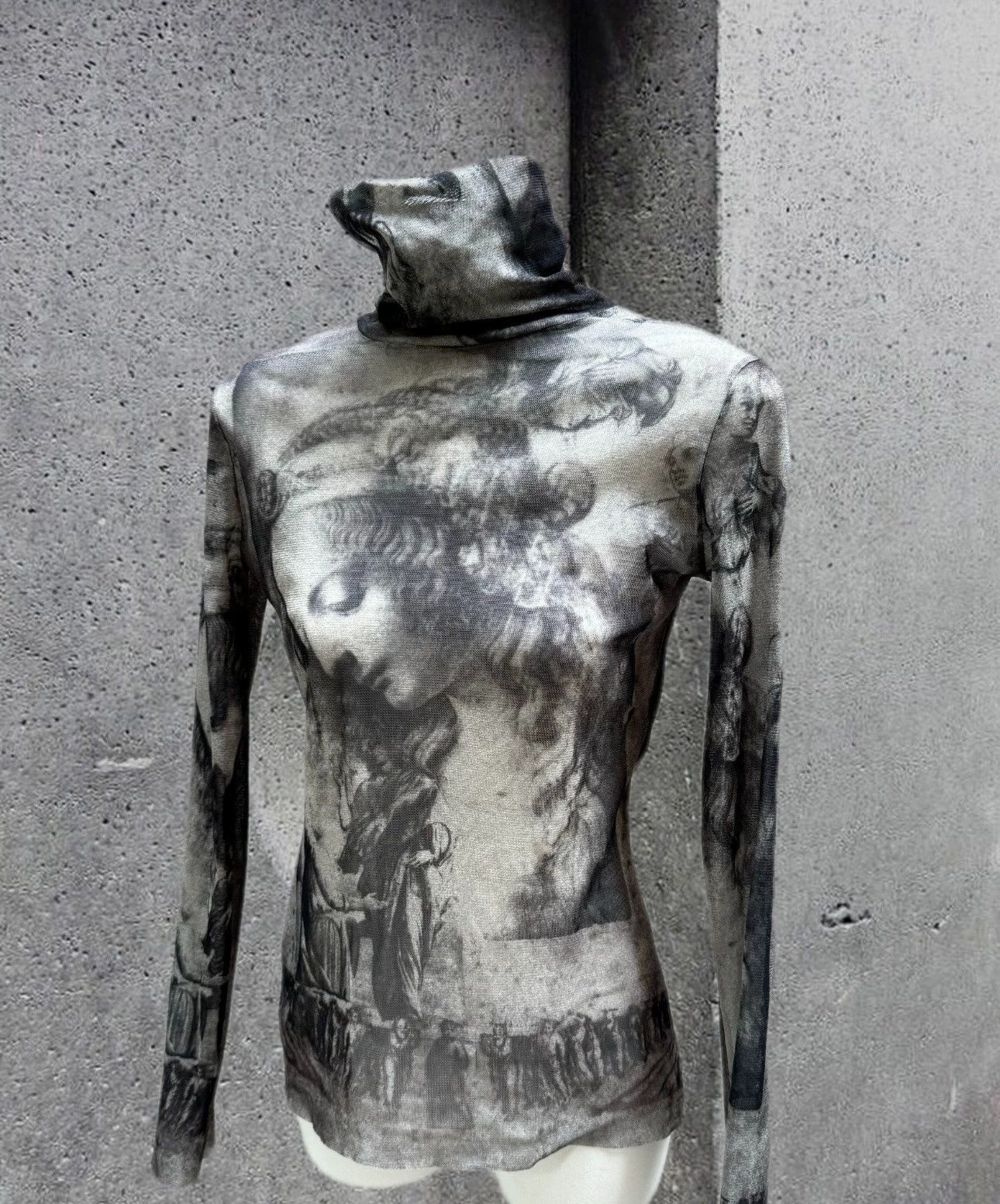 Jean Paul Gaultier Jean Paul Gaultier Notre dame gauze top Size US M / EU 48-50 / 2 - 1 Thumbnail