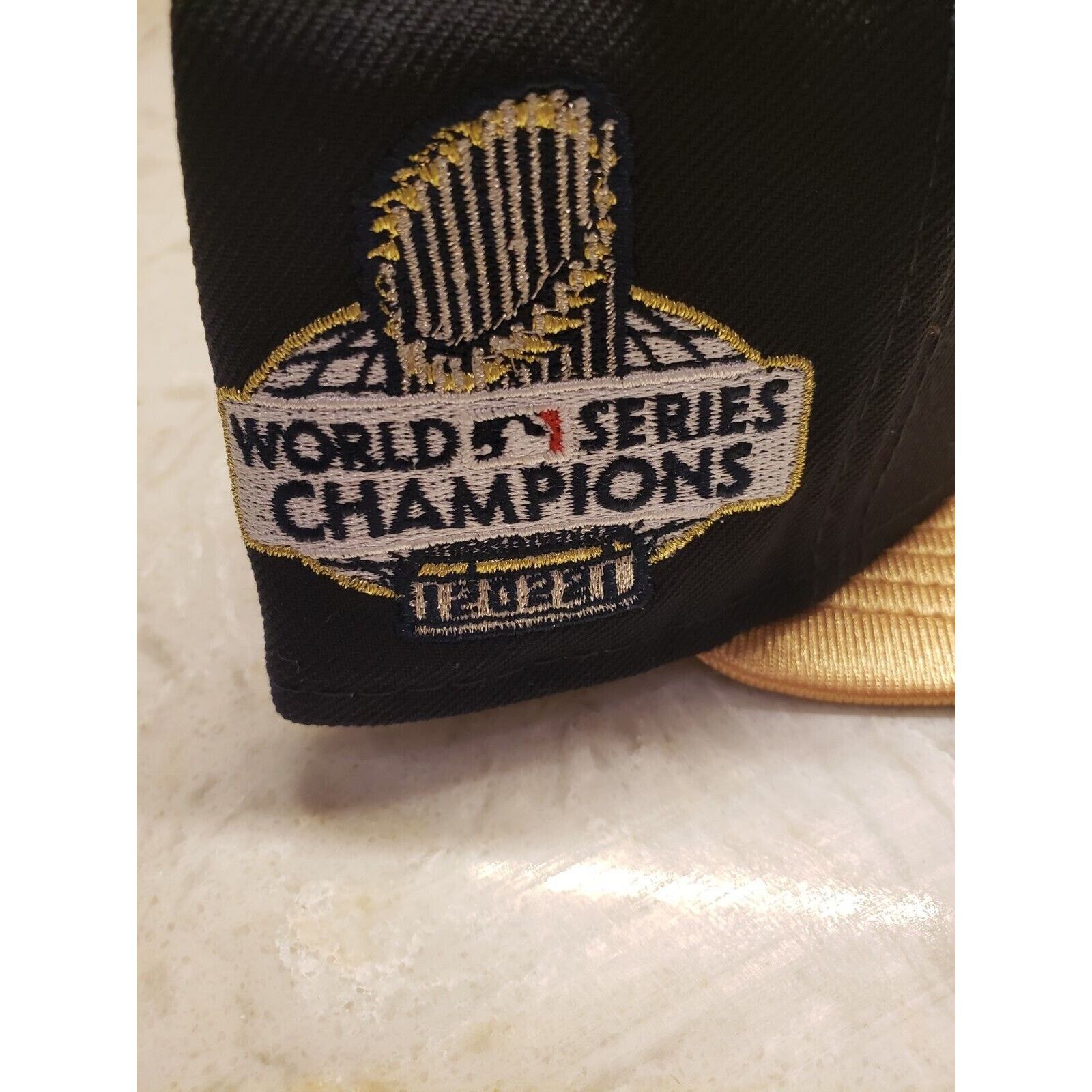 New Era Houston Astros Hat 2022 World Series Champs 7 3/4 New Era Size ONE SIZE - 3 Thumbnail
